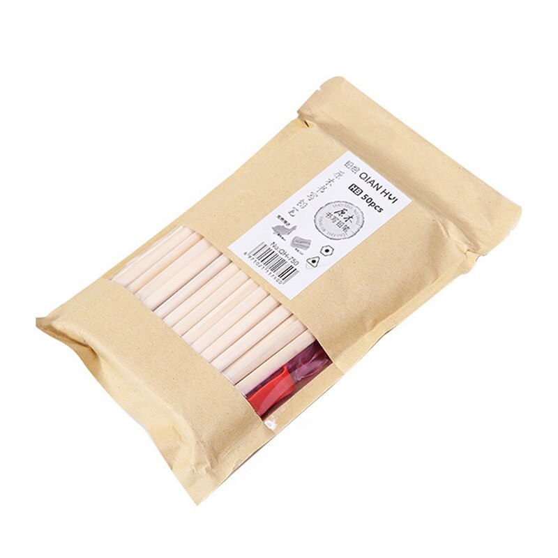 50 Pcs/Set 18cm Length Triangle Hexagon HB Pencil Set Wooden Standard Pencils Students School Office Stationery: Default Title