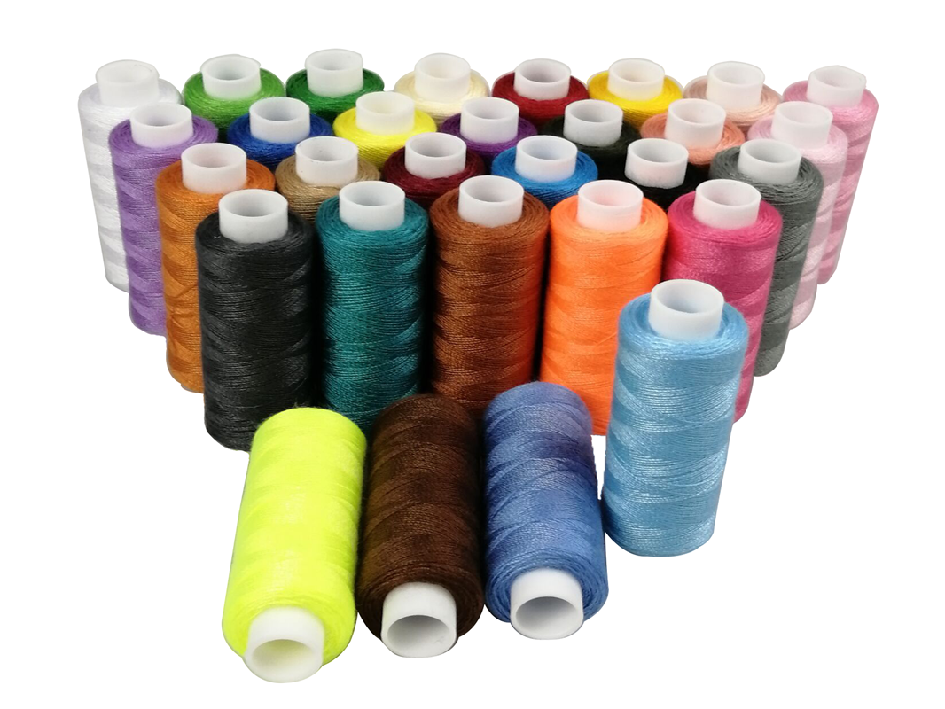 Sewing Thread 100 Colors Thread Kit 40S/2 40WT Polyester Thread For Sewing Machines,Embroidery Machines,Quilting,Serger,Overlock