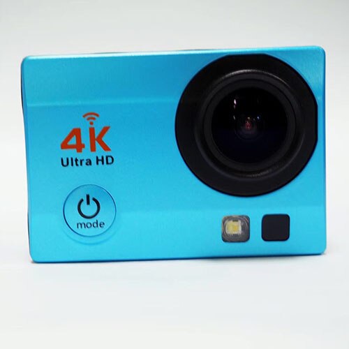 H8 Wifi 4K Action Camera Sport Professionele Onderwater Waterdichte Camera 4K Full Hd 1080P Outdoor Fietsen Duiken camera: Blue