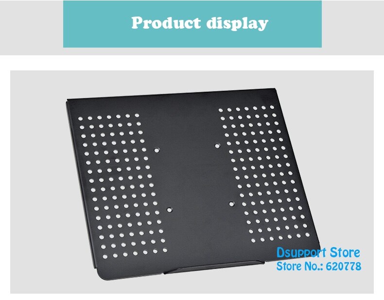 Zware 10-15.6 Inch Laptop Houder Lade Notebook Cooling Laptop Ondersteuning Met Vesa Montagegaten 100X100mm Voor Diy