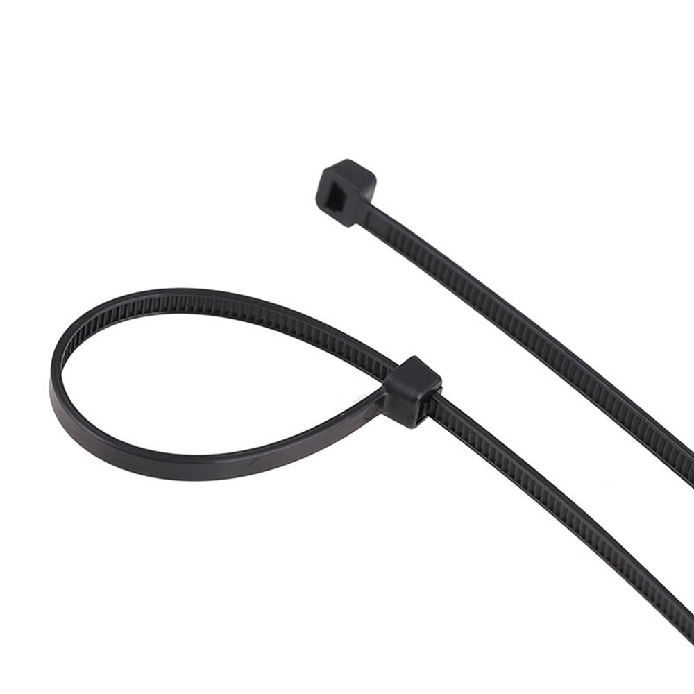 100 st/ självlåsande plast nylon tråd kabel zip ties mix kabel trådar fäst loop kabel olika specifikationer