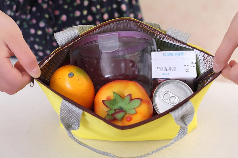 Saco de almoço portátil à prova dwaterproof água da forma do miúdo das mulheres dos homens isolamento térmico piquenique isolado caixa de armazenamento de alimentos tote grande capacidade