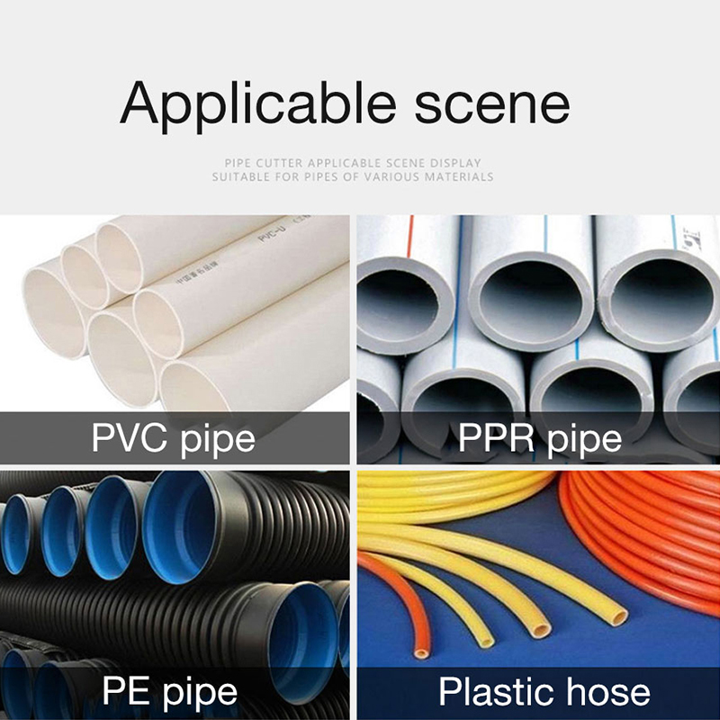 SK5 Material Ratchet Blade Workshop Manual Tool Accessories Pipe Cutter 32-75MM Tube Scissors PVC/PE/VE Hose Splitting Knife Kit