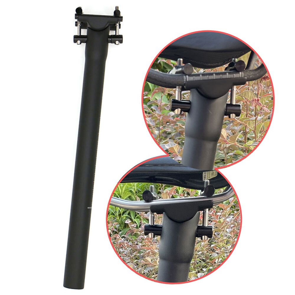 Reggisella ELITA uno MTB carbonio 27.2/30.9/31.6mm montagna /strada bicicletta reggisella super leggero 300/450mm