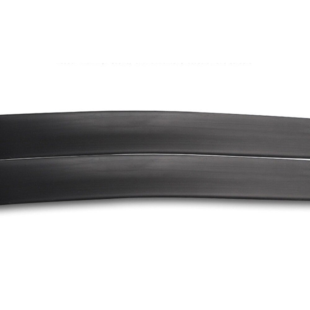 Svart 2 st 1.5m/4.92 "universal bilhjul panna gummi fender rem gjutning blossar trim stick out edge fender