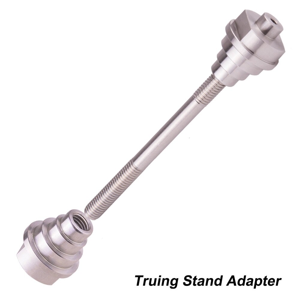 MTB Road Bike Front Wheel Truing Stand Adapter front hub 20mm 15mm 12mm wheel to 9mm QR Thru Axle Adaptor 100x15 100x12 to 9mm: Default Title