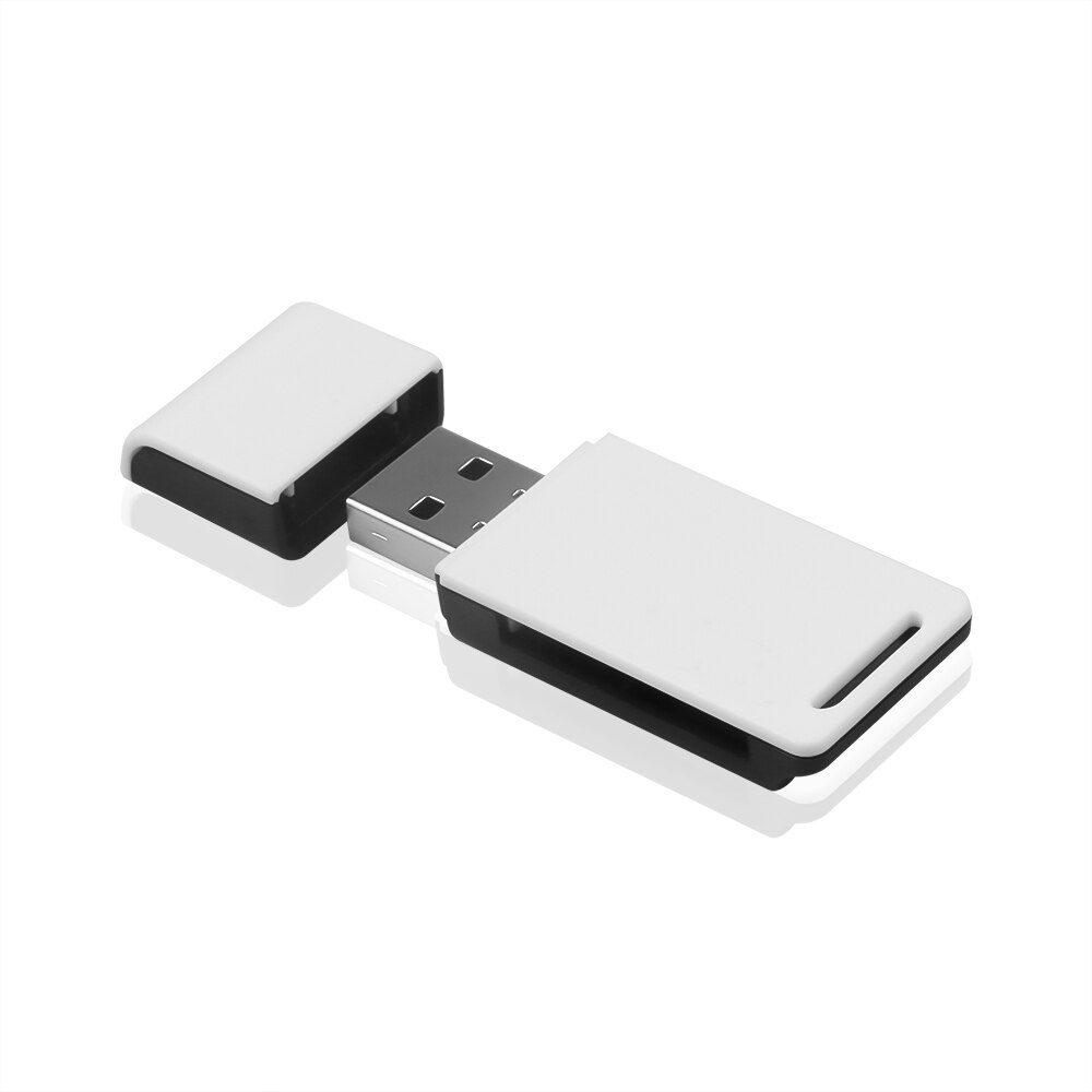 Kebidu usb 2.0 multi minneskortläsare otg micro sd sdhc tf  m2 mmc ms pro duo kortadapter för bärbar mobiltelefon: Vit