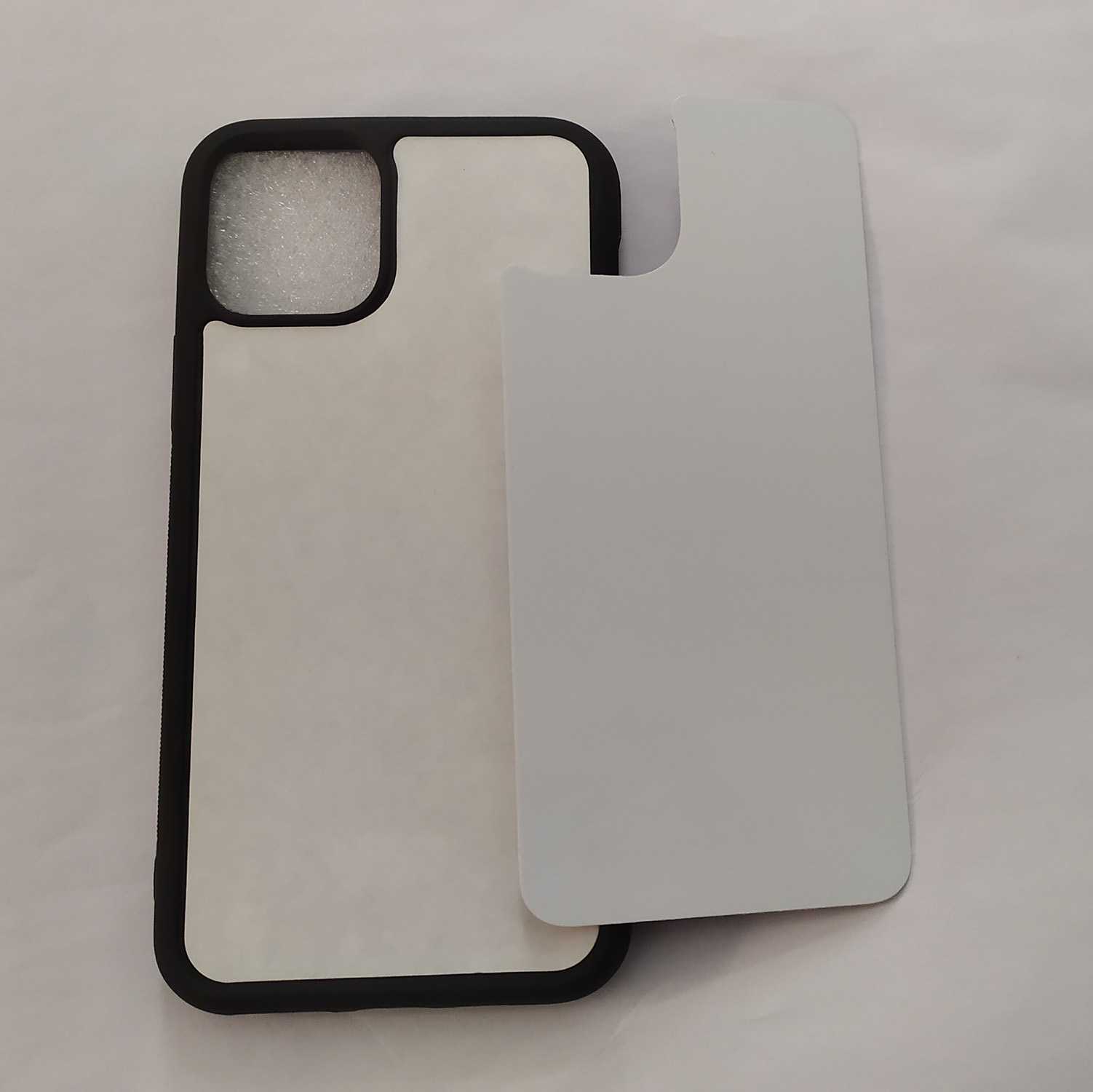 Funda de teléfono para sublimación de tpu 2D, carcasa en blanco para iphone 16 16e 15, 14, 13, 12 pro, xs max, 11, XR, 7, 8 plus, se , 2022 carcasas sublimar estuches sublimable case: Negro / Para iPhone 11 Pro Max