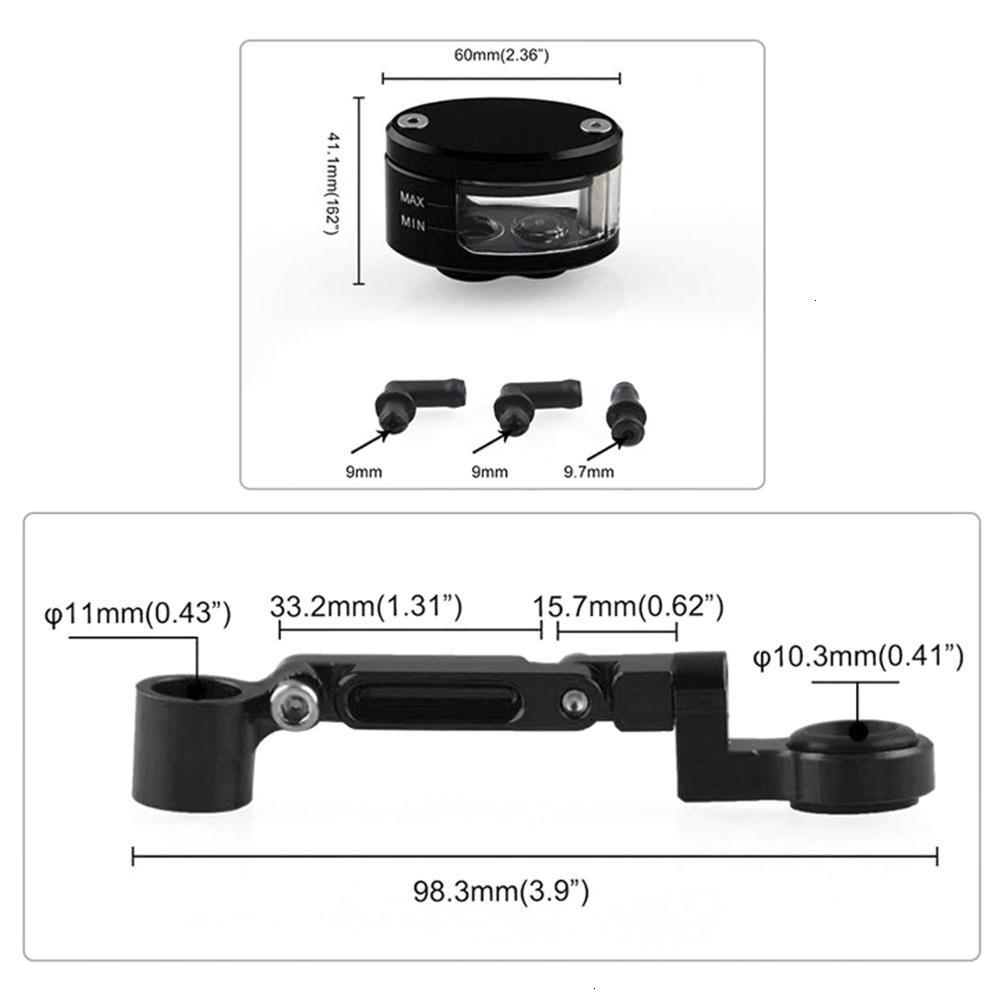 Universele Motorfiets Rem Koppeling Tank Cilinder Fluid Olie Reservoir Cup Voor Honda Yamaha Ducati Suzuki Kawasaki