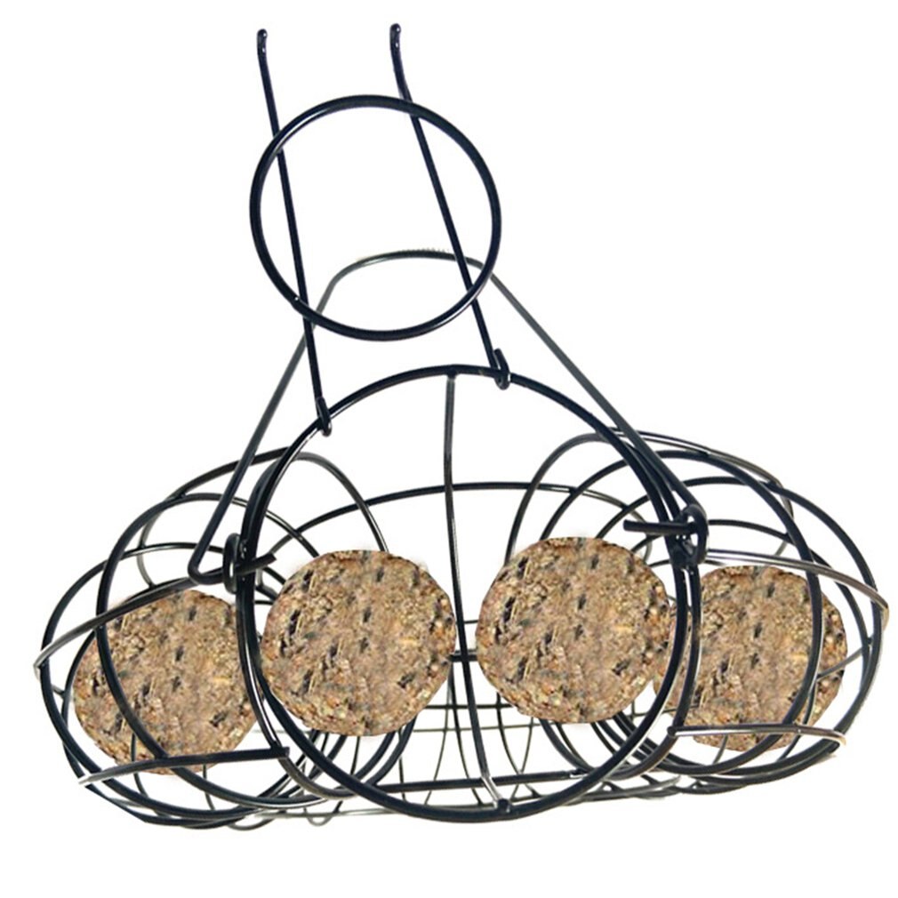 Circular Hanging Outdoor Automatic Bird Feeder Big Ball Wild Bird Seed Feeder Station Bird Supply For Garden Backyard