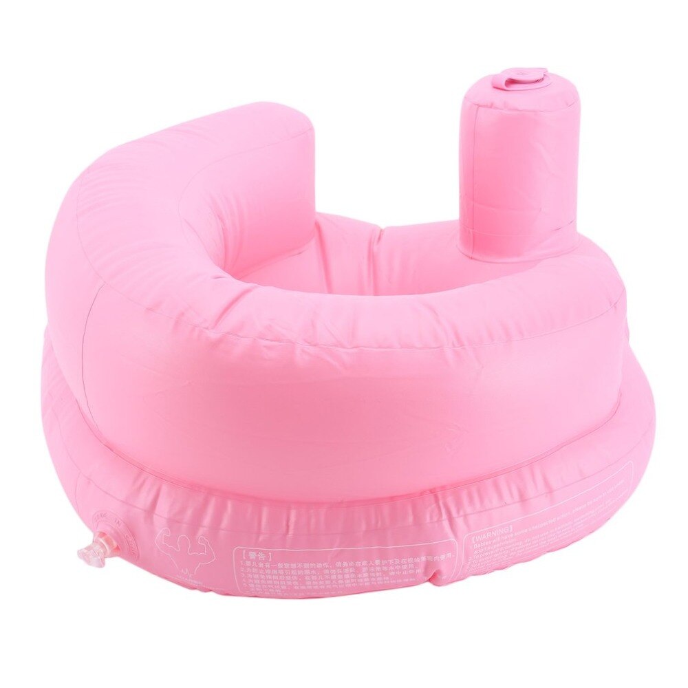 Kinderzitje opblaasbare stoel bank badstoelen eetkamer kinderwagen roze groen pvc baby draagbare speelmat banken leer kruk