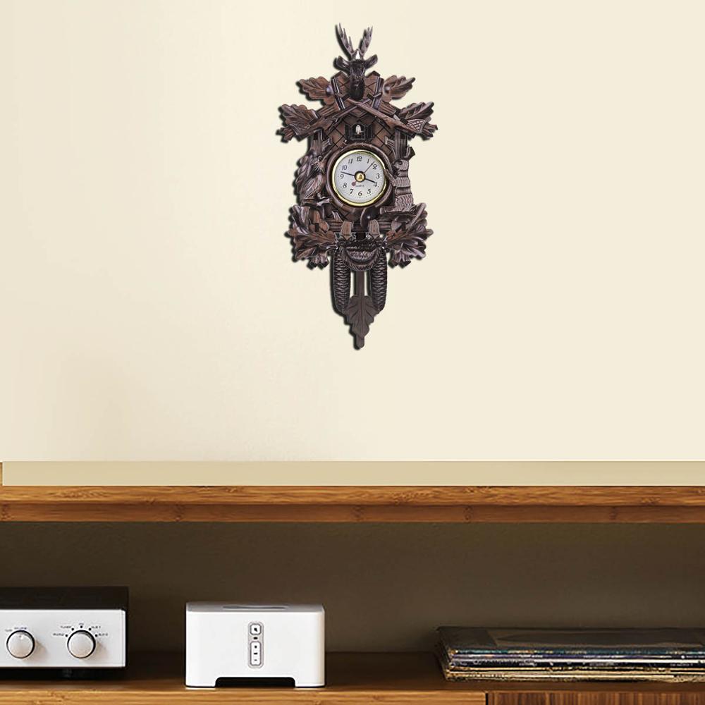 301 hjort svart skog kafé kunst svinge årgang gjøk veggklokke dekorasjon hjem