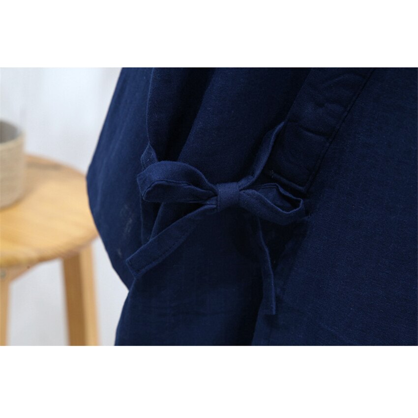 Kimono japonés tradicional para hombre, Yukata, Conjunto de pijama de algodón, camisón liso para hombre, cárdigan suelto, ropa de hogar para amante, albornoz