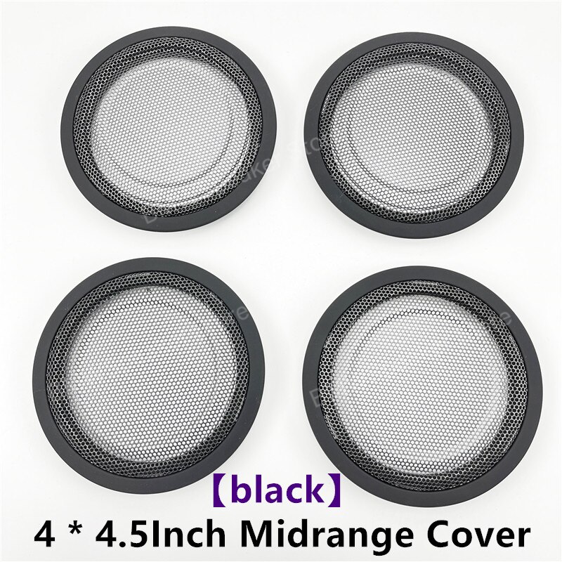 auto Porta tweeter Midrange Altoparlanti Della Copertura per BMW F30 F31 F34 F52 F48 F15 F16 F39serie triplo Audio altoparlante a Tromba accessori: 4 nero Mid copertina