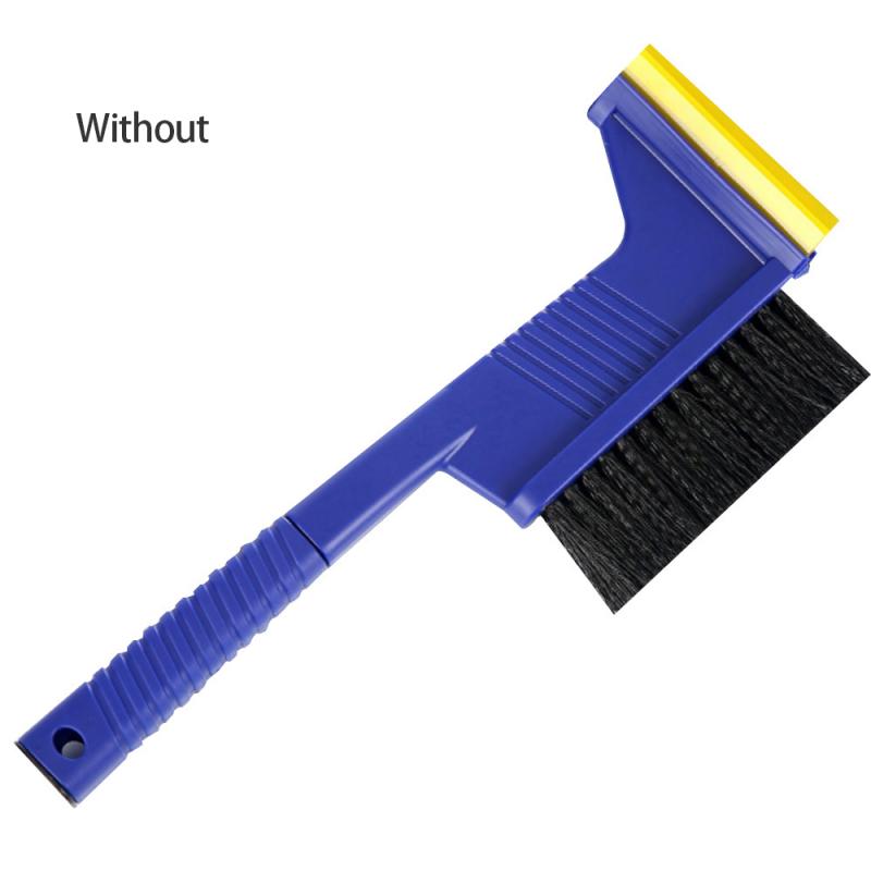3in1 Auto Voorruit Ijskrabber Glas Sneeuw Borstel Uitschuifbare Rvs Sneeuw Remover Cleaner Auto Borstel Met Veiligheid Hamer: 01