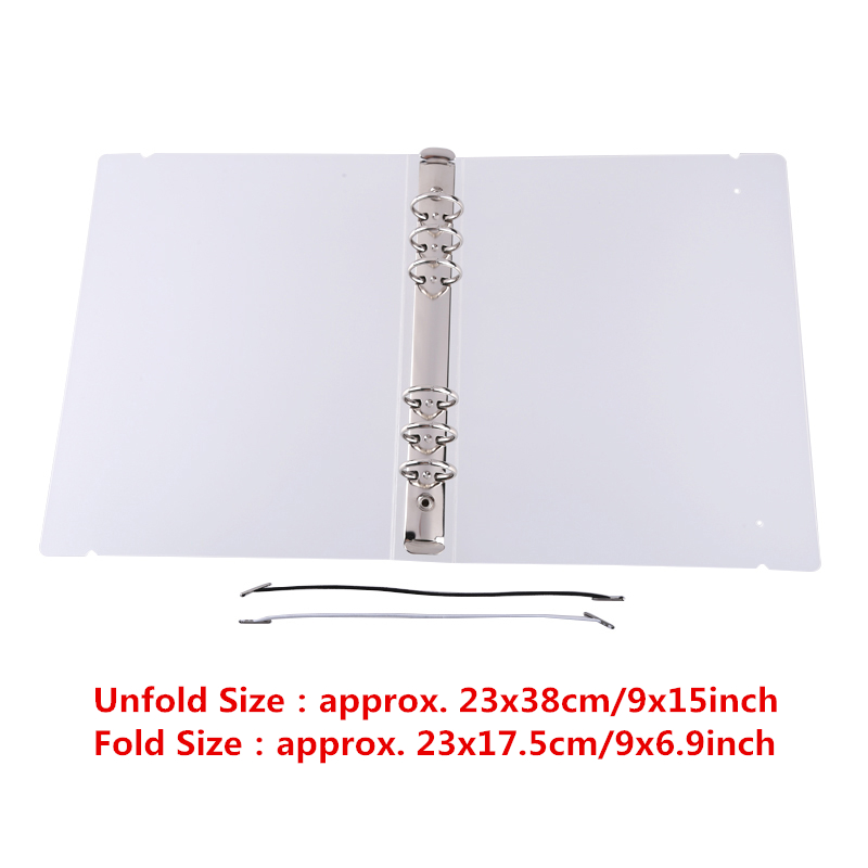 Metal Die Cut Storage Binder Cutting Dies Storage Book Collection For Document Postcard Bank Planner Sticker Card Organizer