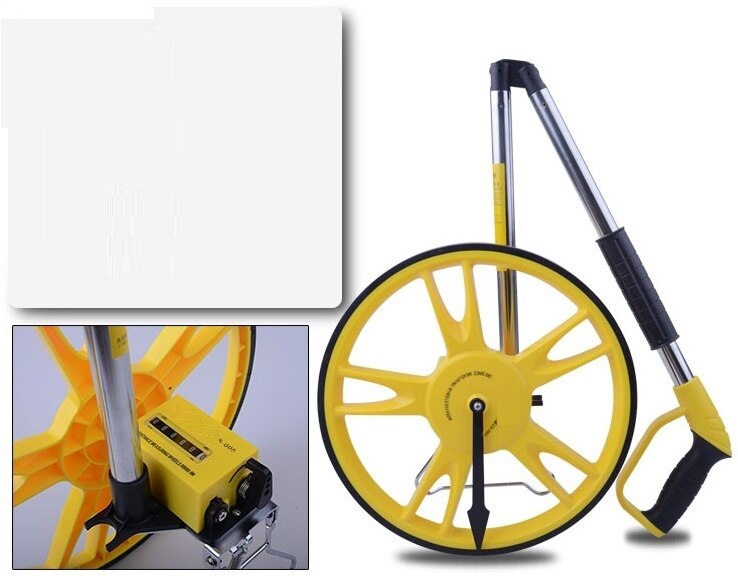 hand push mechanical distance measuring wheel road meter wheel ground range finder gauge: 30200089