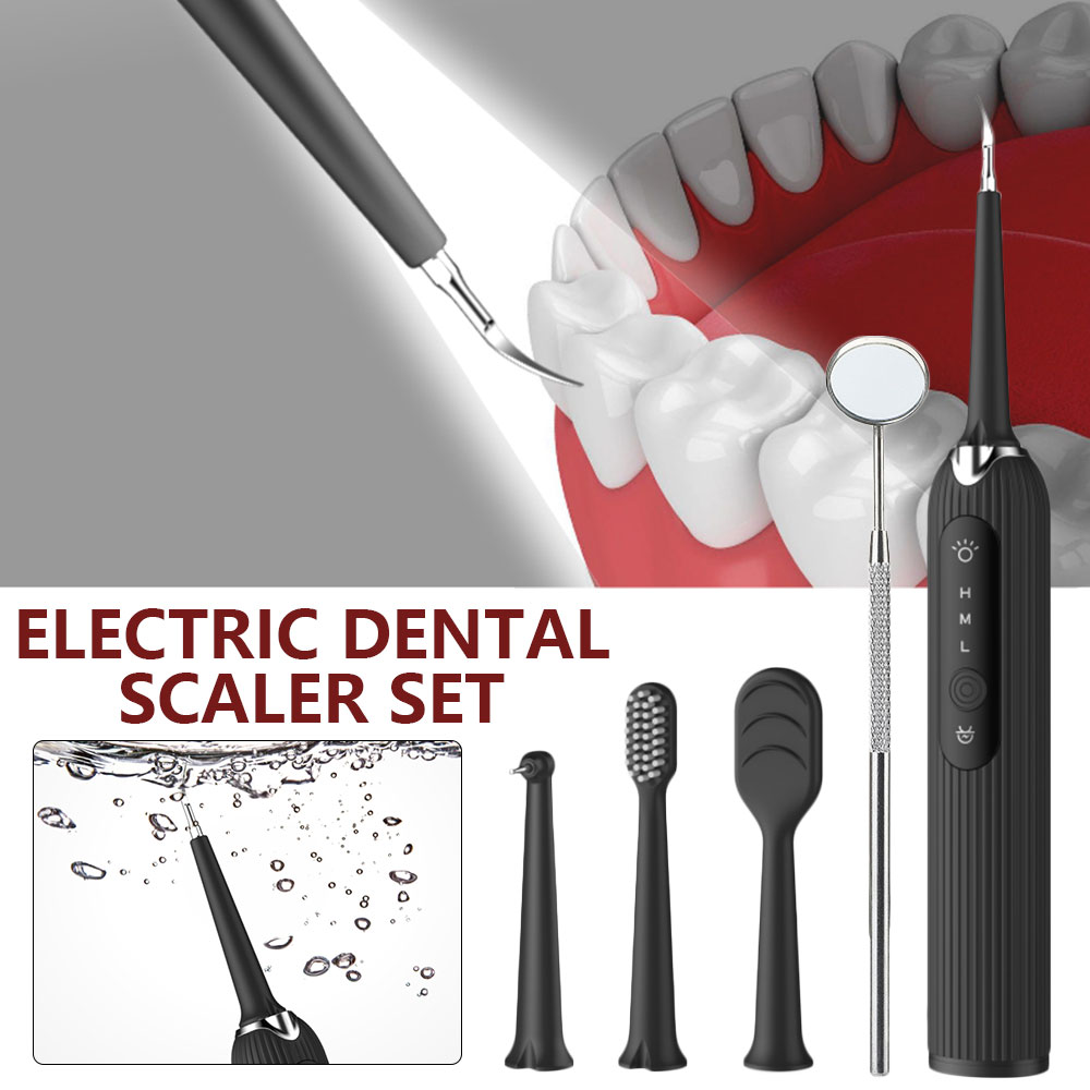 Elektrische Dental Scaler Calculus Remover Tanden Tandsteen Calculus Remover Cleaner Mondhygiëne Care Teeth Whitening Dental Tool Kit