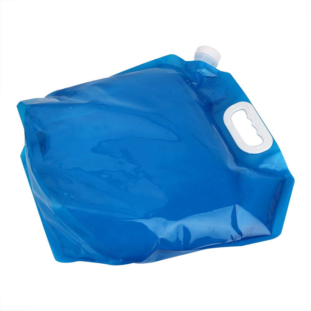 10l bærbar sammenklappelig vandpose pe drikkevandbeholder smagløs sikkerhedstætning overlevelsesopbevaringstaske til camping vandreture bbq