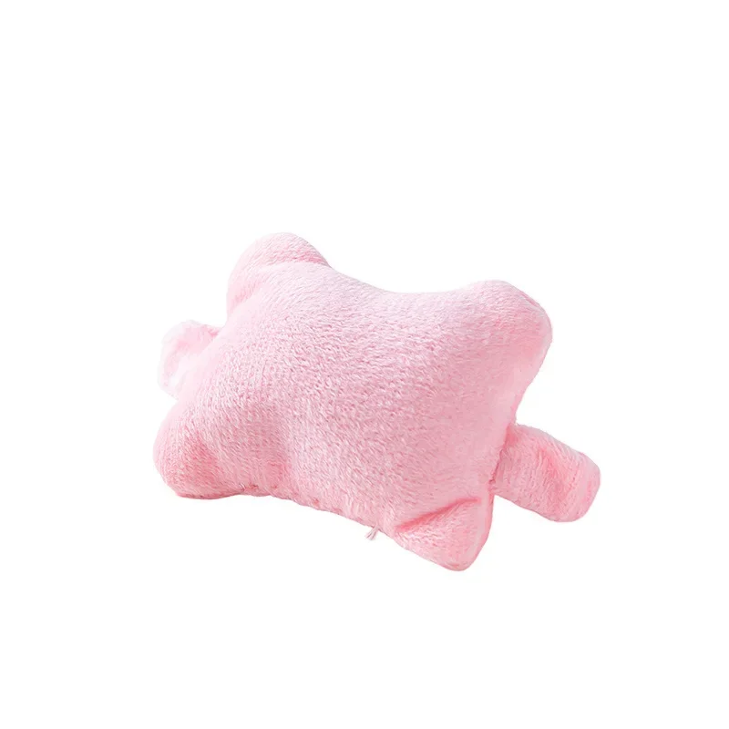 Leuke Expressie Polssteun Mini Kussen Ondersteuning Comfortabel Verminder vermoeidheid Anti-slijtage Polsbeschermer Muismat Kantoorbenodigdheden: Kaki