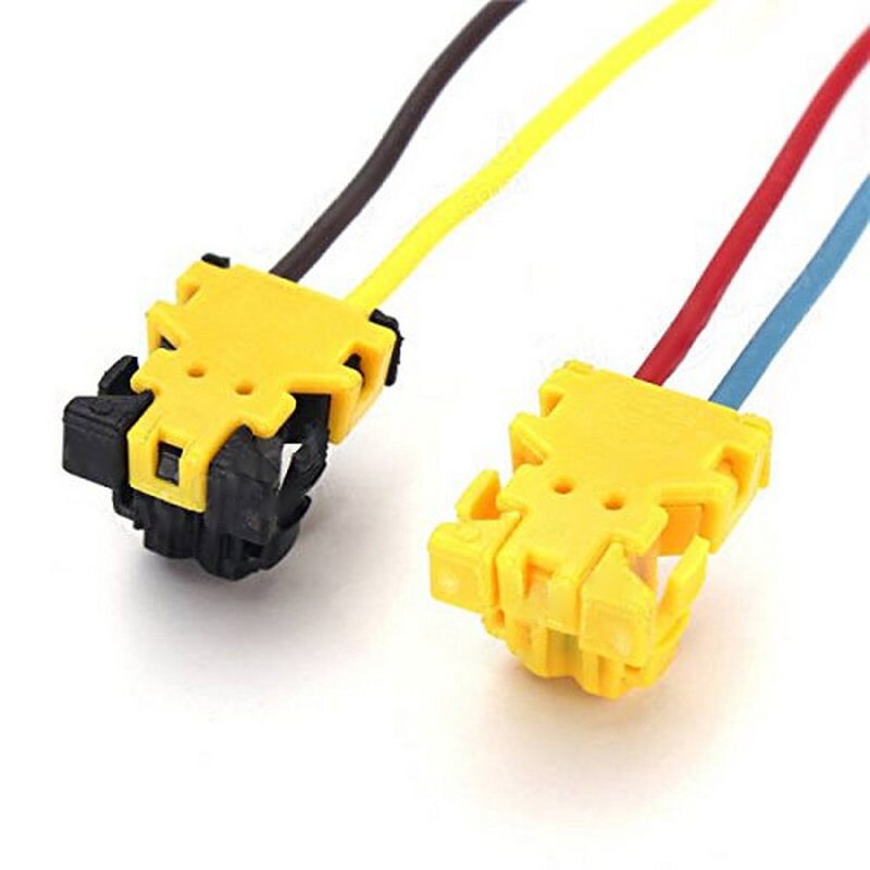 2 uds Airbag conector de clavija enfoque conductor de Airbag con plaquitas para odge Chrysler Jeep Ford Mercedes-Ben Airbag enchufe de cable