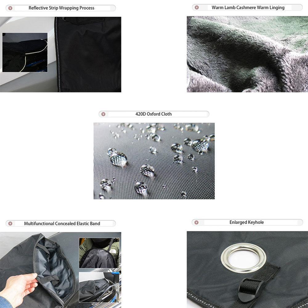 Motor scooters beenhoes knie deken warmer voor motorfiets waterdicht winddicht motorfiets winter quilt beenhoes scooter