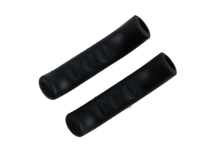 2PCS Bicycle Bike Brake Handle Cover Silicone Sleeve Bike Brake Lever Protector Covers Mountain Bike Brakes Accessories: black
