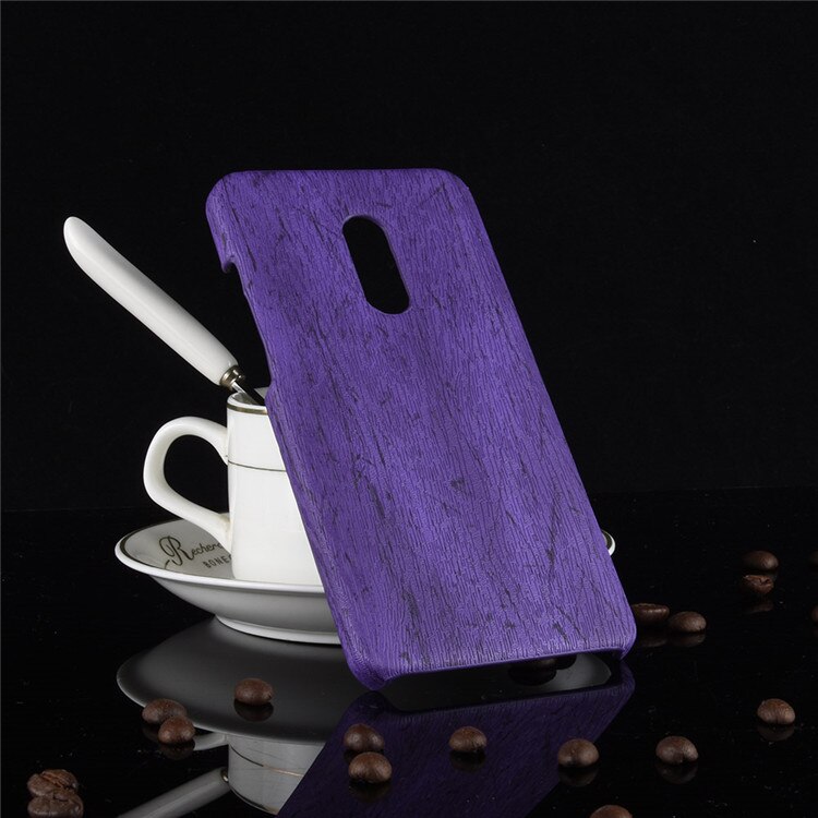 Per Xiaomi Redmi Note 4 Caso 5.5 pollice In Legno PU Cuoio grano mobile shell fondina Per Xiaomi Redmi Nota 4/Note 4X telefono caso: For Redmi Note 4X / purple