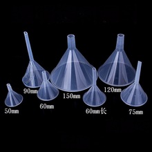 50 Mm 60 Mm 75 Mm 90 Mm 120 Mm 150 Mm Korte Steel Lange Steel Plastic Trechter Voor Keuken lab Lange Steel