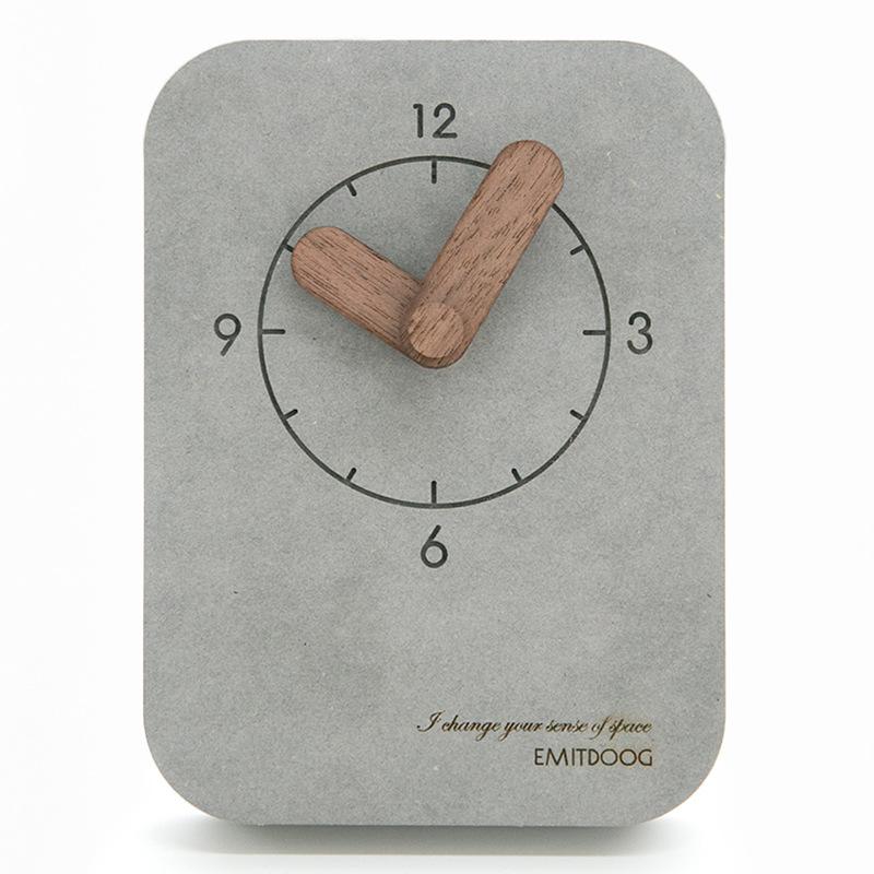 In Voorraad Desktop Klok Europese Tafel Klokken Modern Creatieve Woonkamer Kinderkamer Kid Horloge Mute Geschikt Voor: F