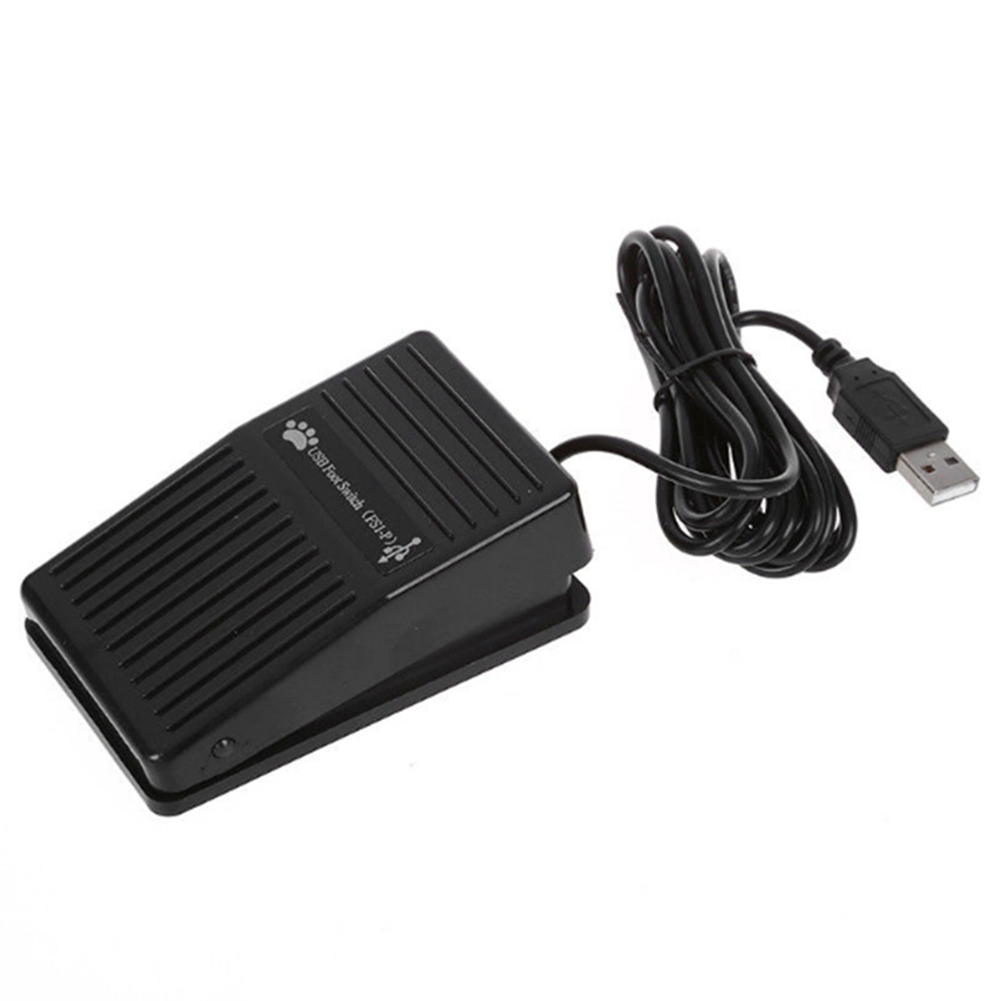 Foot Controller Pedal Switch Game Control Action HID USB Foot Pedal Control Switch PC Game Pad for Keyboard Mouse PC Laptop