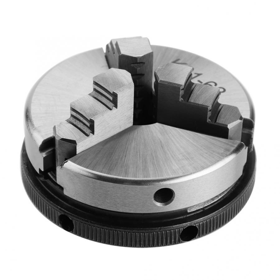 1pc 3-Jaw Metal Lathe Chuck K01-63/M14 Manual Self-Centering Lathe Chuck for Woodworking