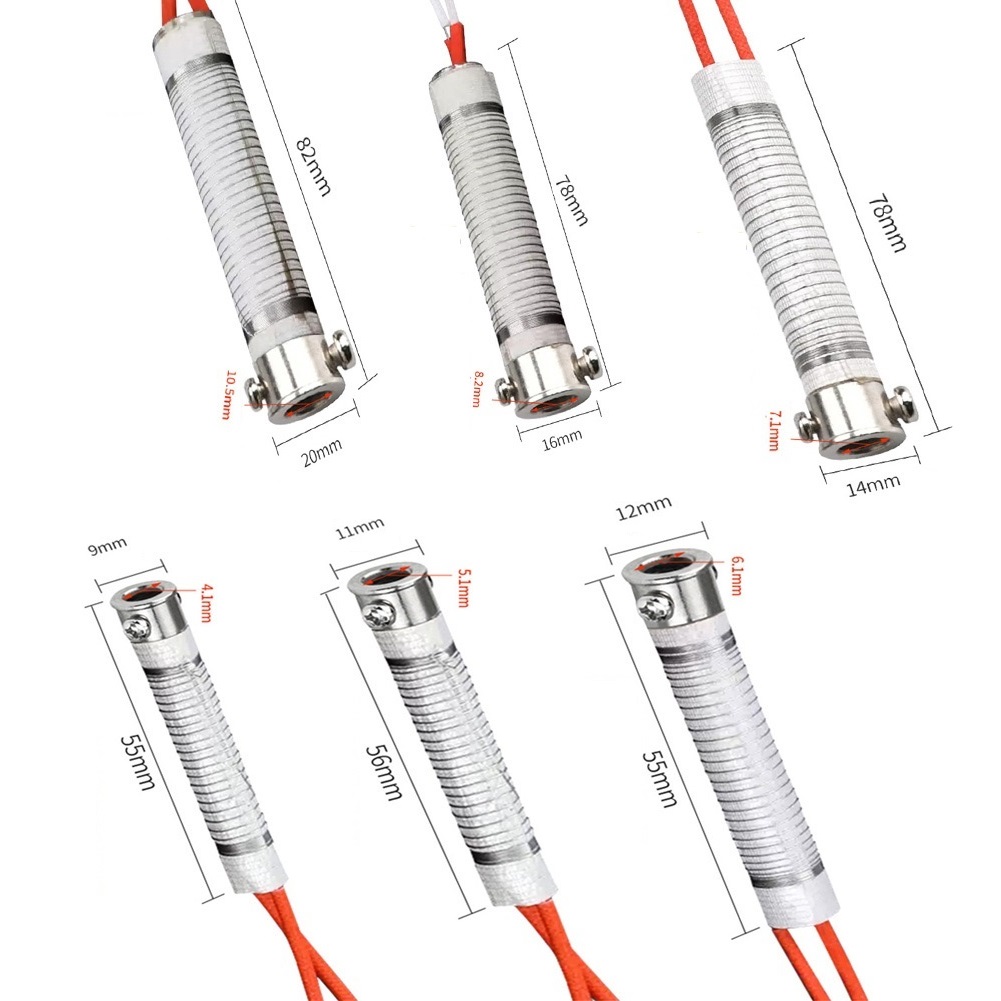 Electric Soldering Iron Core 30 40 60 80 100 150W 220V External Heat Heating Element Weld Equipment Welding Tool