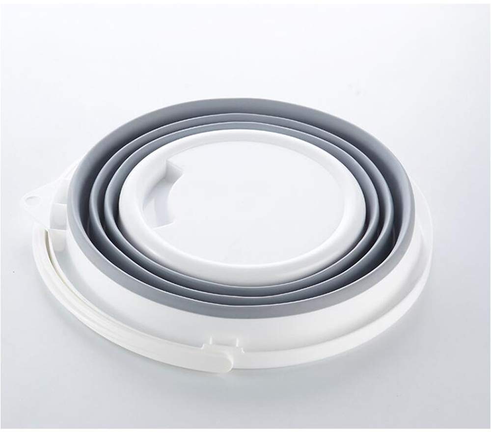 Ronde Emmer Voor Vissen Opvouwbare Emmer Wasstraat Outdoor Vissen Levert Handvat 10L Badkamer Keuken Kamp Emmer