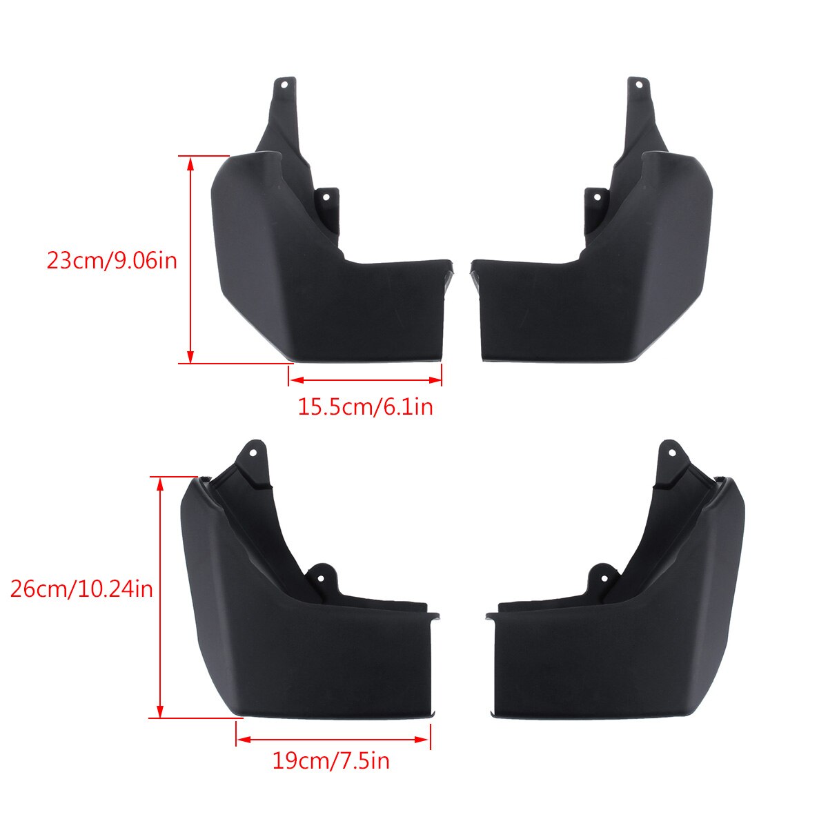 Car Mud Flaps Splash Guards Mudflaps Mudguards Accessories For Land Rover Discovery 4 LR4