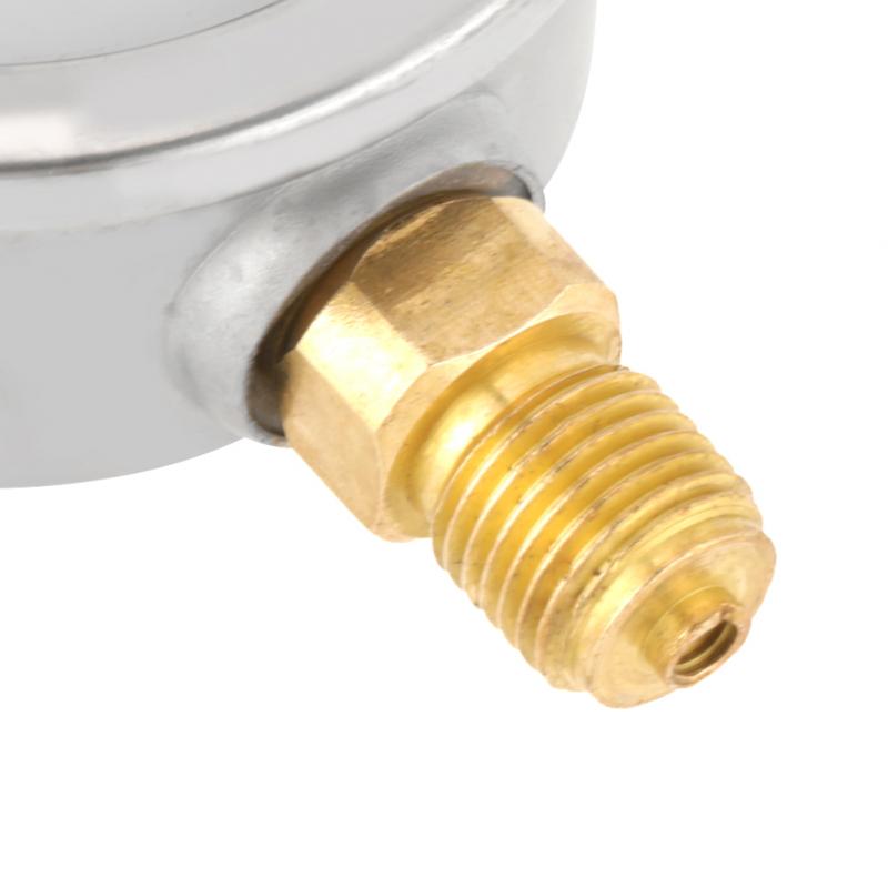 Portable 0-600Bar/0-8500Psi Double Scale Dial Gauge Hydraulic Water Pressure Gauge Meter Measuring Tool G1/4" Thread Manometer