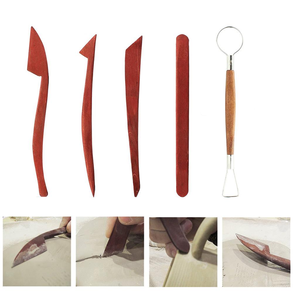 23 Uds utensilios de arcilla polimérica Plastilina herramientas de escultura cerámica herramientas de cerámica pilas de arcilla Ceramica herramientas de escultura de cerámica para el modelo