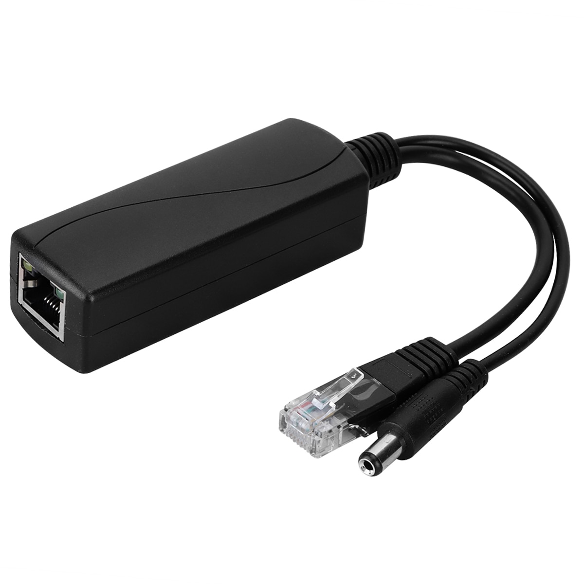 48V Zu 12V POE Anschlüsse Adapter Kabel Splitter Injektor Netzteil POE Splitter Für Hikvision POE Splitter