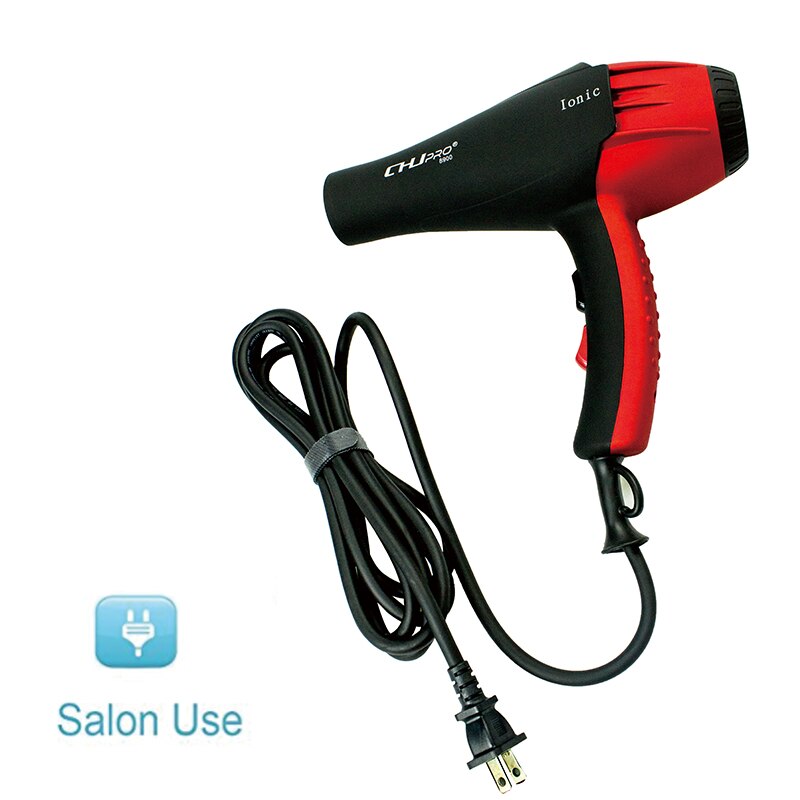 Hair Dryer Ionic Portable Blow Dryer Electric Hair Blower Hair Style Tool High Power With Collecting Nozzle