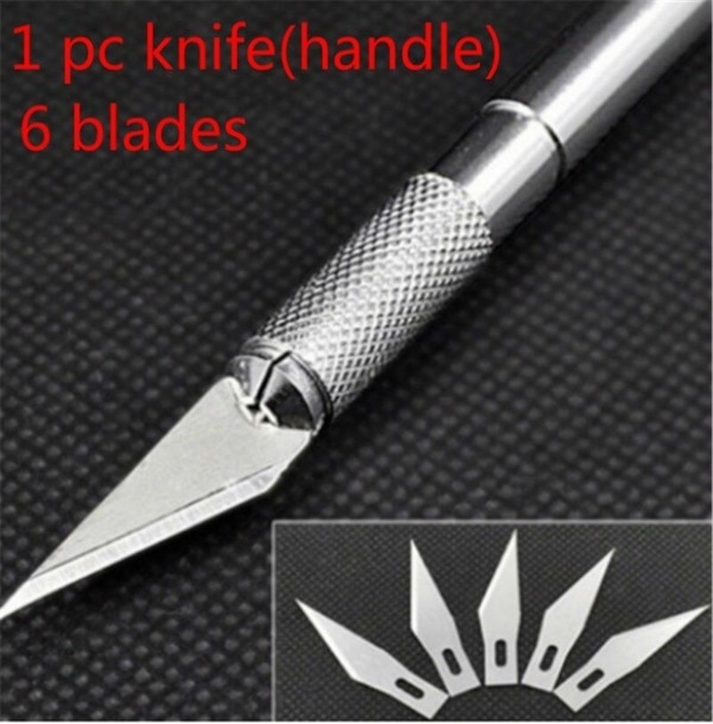 Scrapbog udskæring kniv kort fremstilling præcisionsskæring hobby kniv papir udskæring håndværk keramik ler skulptur keramik værktøjer