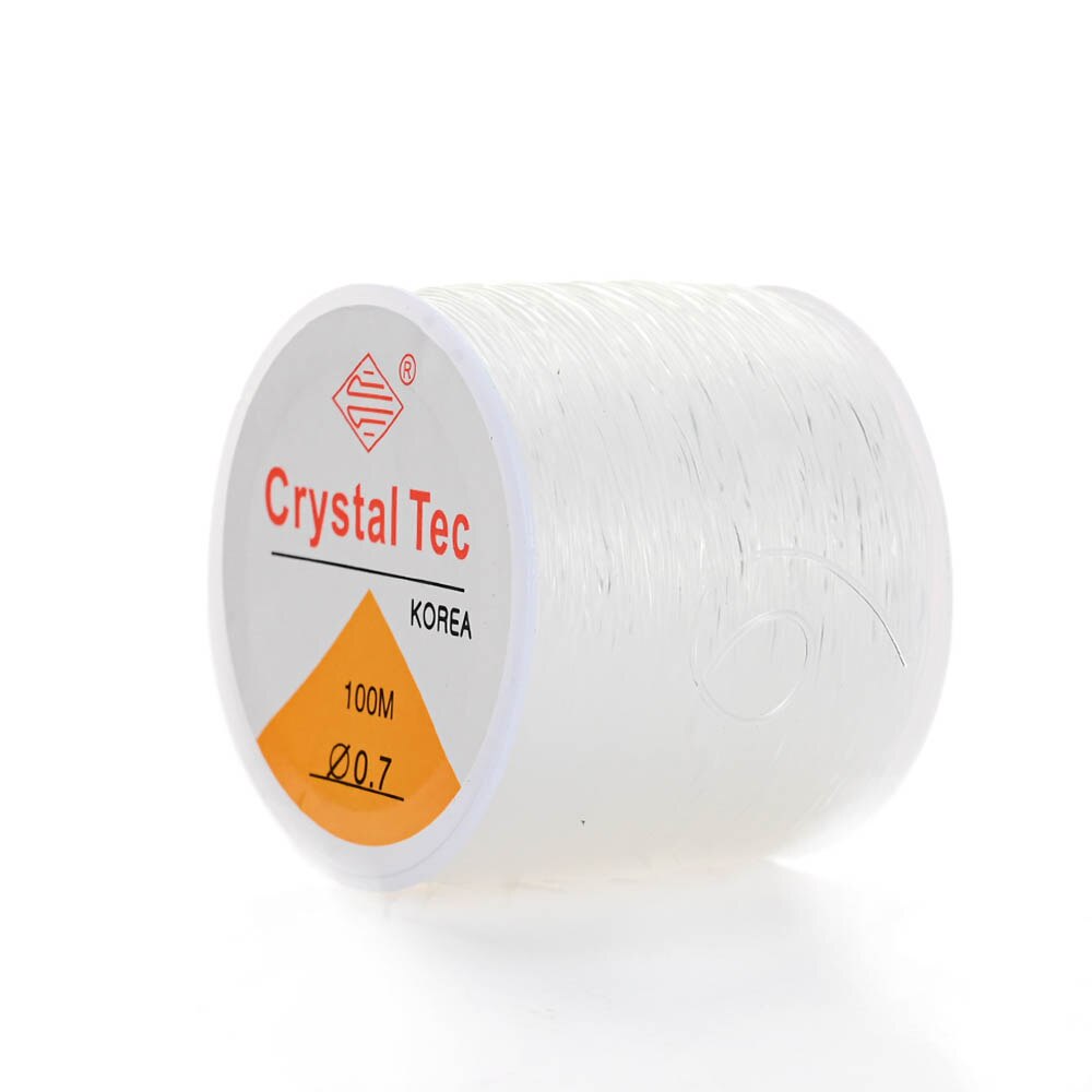 0.5-1.5mm Elastic Cord String Transparent Elastic Thread For Jewelry Making Diy Bracelet Necklace Beaded Accessories