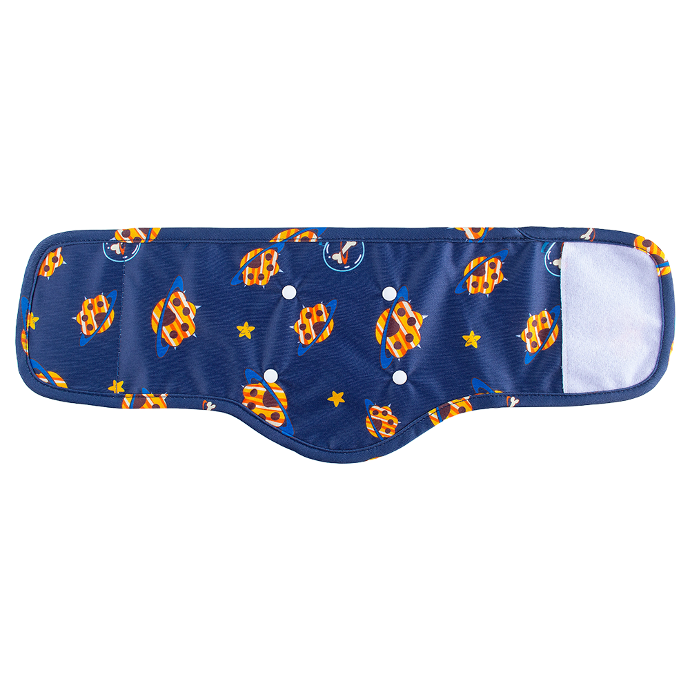 Pañales ajustables para perros con dibujos de animales, lavables, absorbentes para perros, bragas reutilizables para mascotas, pantalones cortos fisiológicos