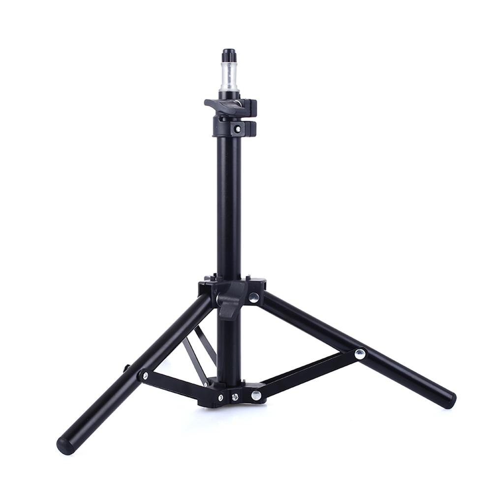 50 cm/110 cm ajustável luz de preenchimento suporte flash suporte tripé para fotografia luz pedestal iluminação fotográfica