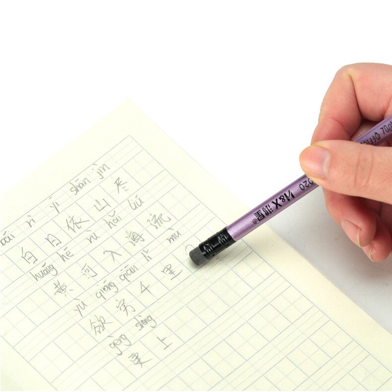 50pcs/lot kawaii wooden pencil cute kids korean pencil for school office writing stationary supplies standard pencil girls