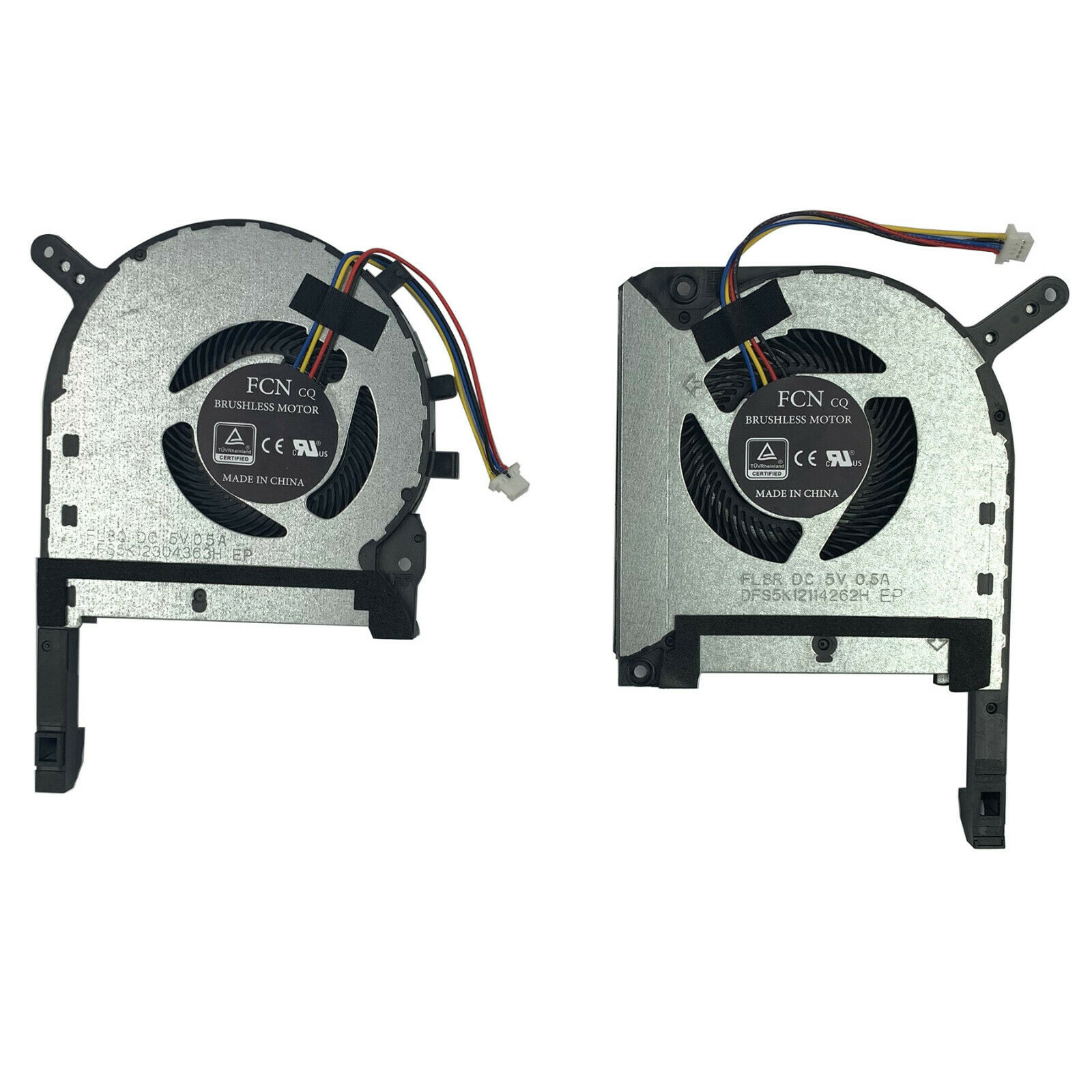 Original Cooling Fans for ASUS FX506 TUF Gaming FX506L FX506I FX506H FX506LU HE Computer Processor Radiator 13NR00S0M09011: Brown