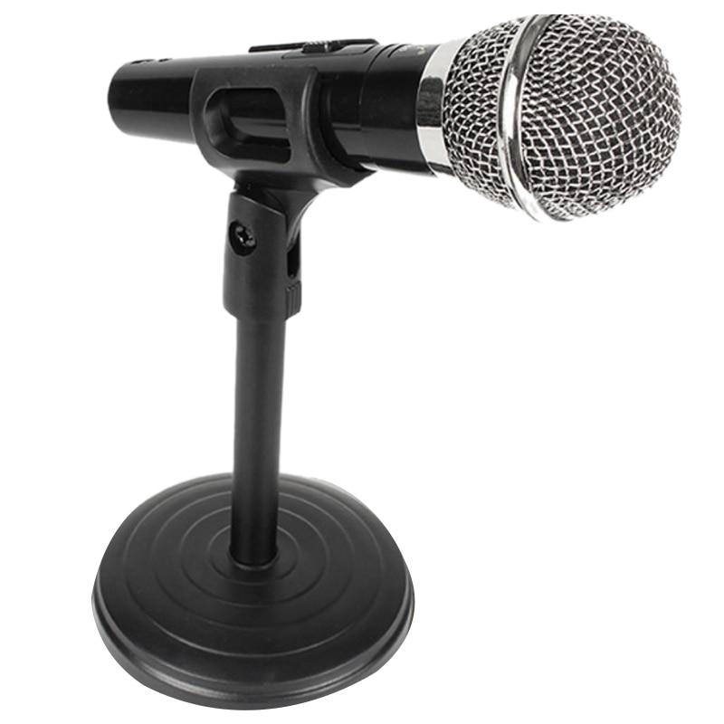 Desktop Microphone Stand Adjustable Disc Microphone Stand: Default Title