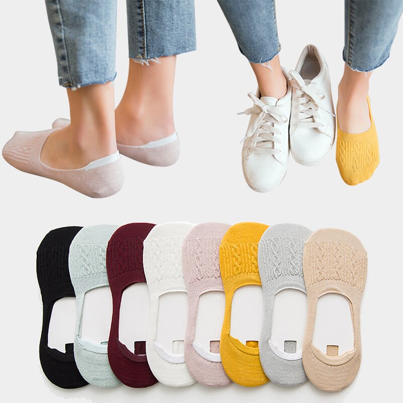 Women Sports Socks Spring Summer Breathable Female Solid Comfortable Cotton Casual Camping Hiking Outdoor Sock