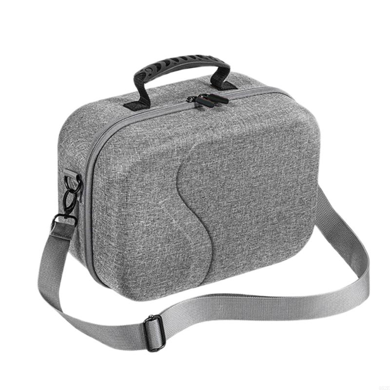 462E Travel Case for Quest3 Headsets Controllers Hard Carrying Case Shoulder Bag Protective Storage Box: light yellow