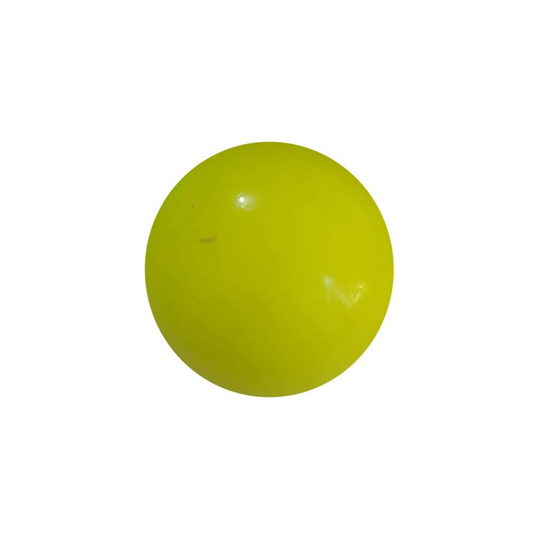 Pelota adhesiva de descompresión para niños, pelota de Squash pegajosa, bola diana para atrapar el techo: YELLOW