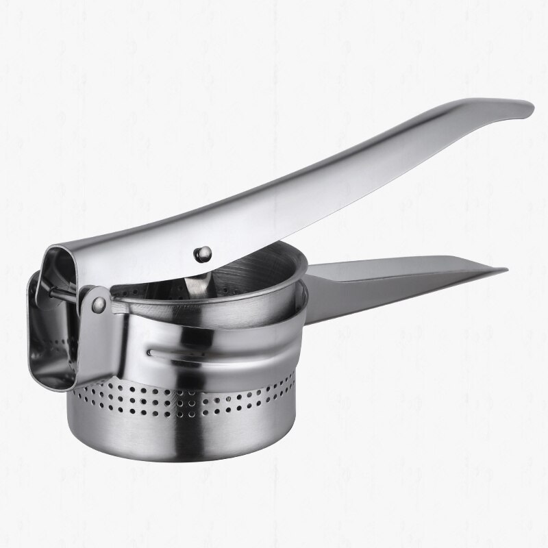 Kitchen Tools Potato Masher Ricer Maker Tool Stainless Steel Orange Lemon Juicer Hand Press Manual Fruit Pomegranate Squeezer: silver A